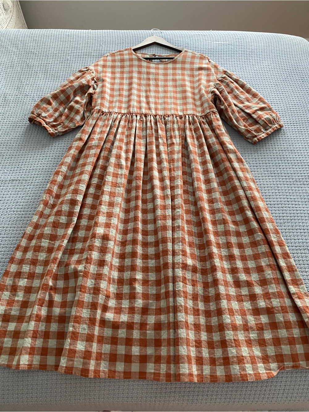 Tradlands Nico Balloon Sleeve Midi Dress